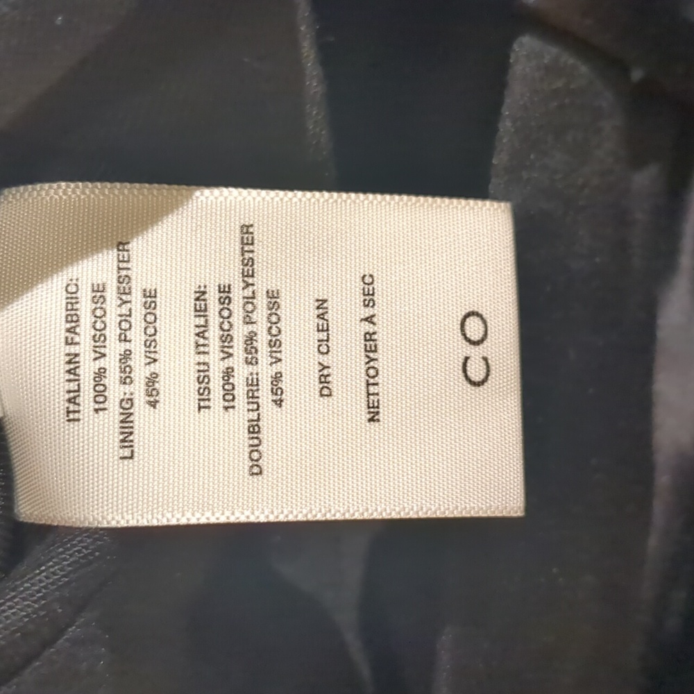 CO satin wide leg satin pants - Picture 7 of 7